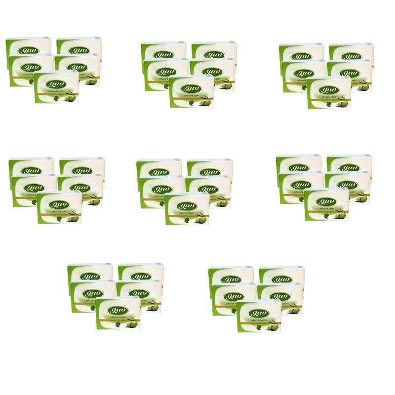 صابون شستشو سیو مدل Olive Oil وزن 125 گرم بسته 40 عددی