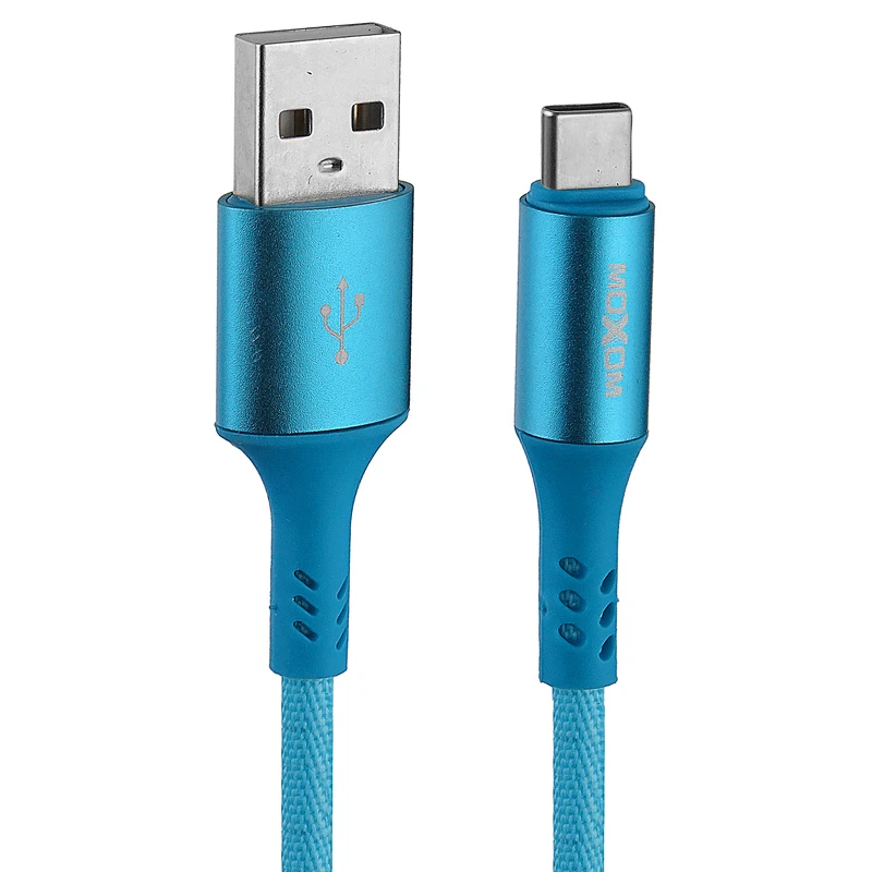 کابل تبدیل USB به USB -C موکسوم مدل MX-CB100 طول 1 متر
