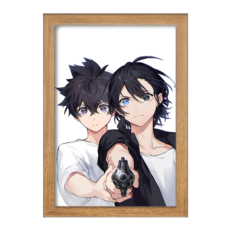 تابلو خندالو مدل ریونوسکه شینپی انیمه سامر تایم رندرینگ SUMMER TIME RENDERING  کد 22300