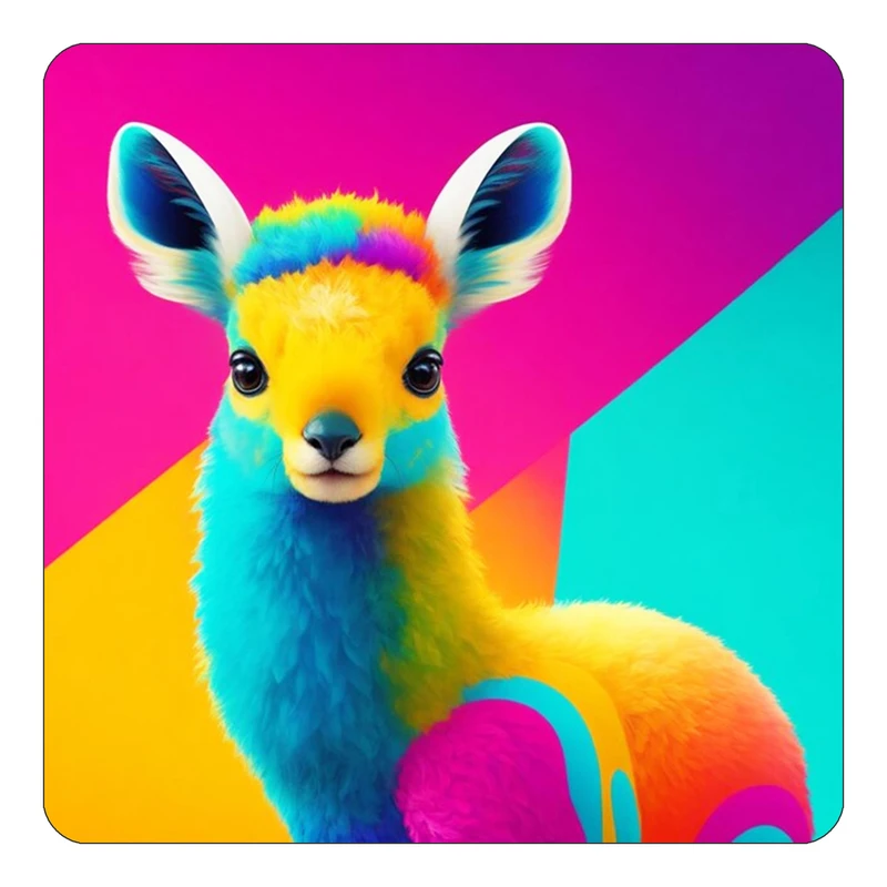 مگنت کاکتی طرح حیوانات رنگی مدل mp26689