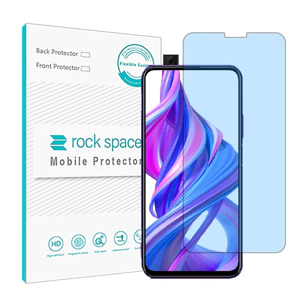 محافظ صفحه نمایش ضد اشعه آبی راک اسپیس مدل HyBLU مناسب برای گوشی موبایل آنر 9X Pro