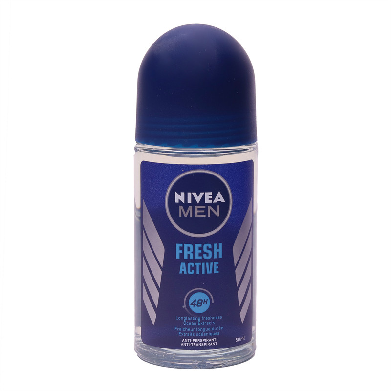 رول ضد تعریق مردانه نیوآ مدل fresh active حجم 50 میلی لیتر رول ضد تعریق مردانه نیوآ مدل fresh active حجم 50 میلی لیتر