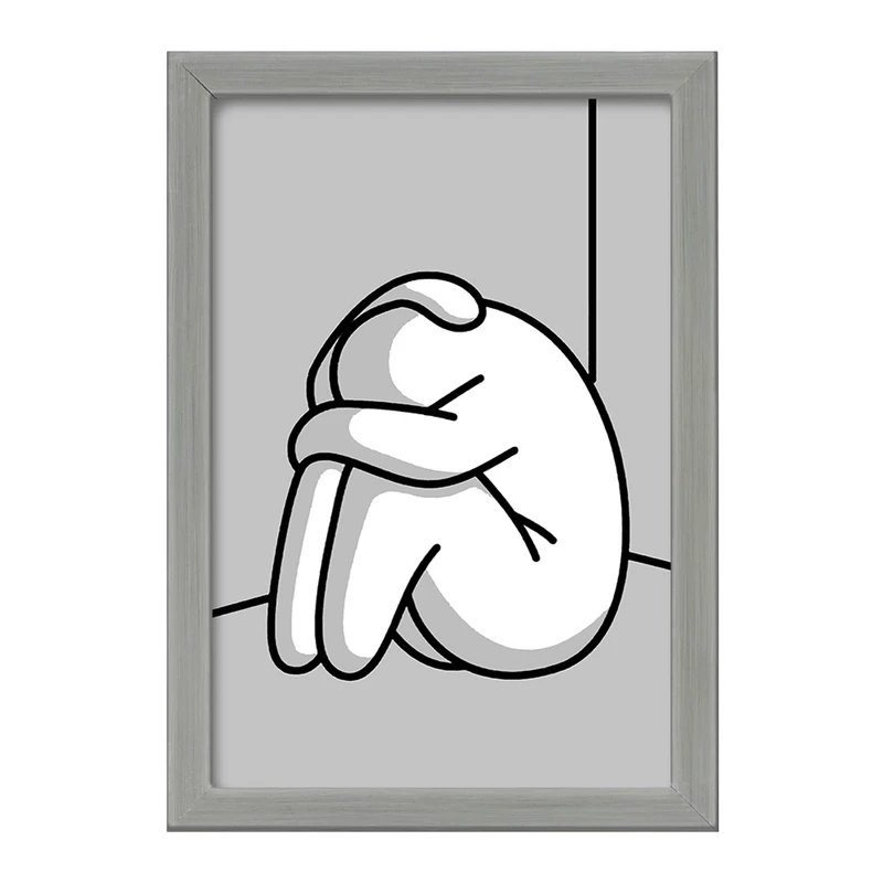 تابلو خندالو طرح تنبل خسته کد 29424