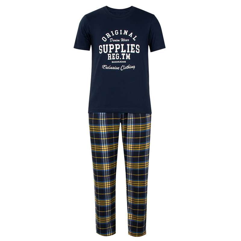 ست تی شرت و شلوار مردانه آریان نخ باف مدل 1645