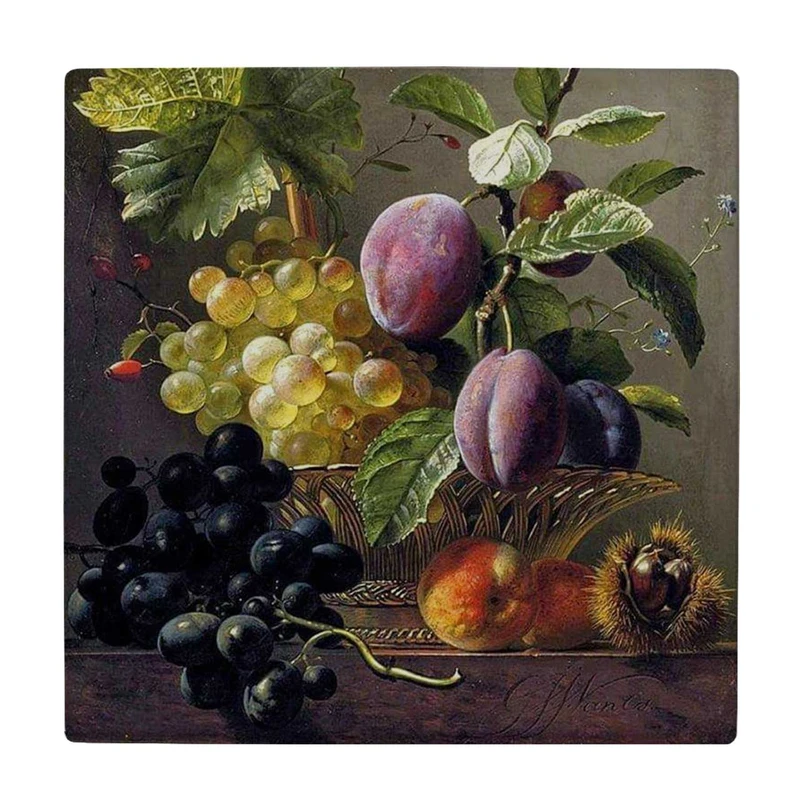  زیر لیوانی طرح میوه های تابستانی کد    3672527_1732