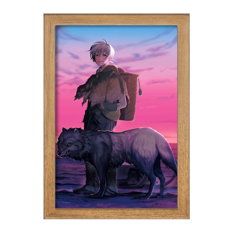 تابلو خندالو مدل فوشی انیمه به تو ای ابدی  کد 15704