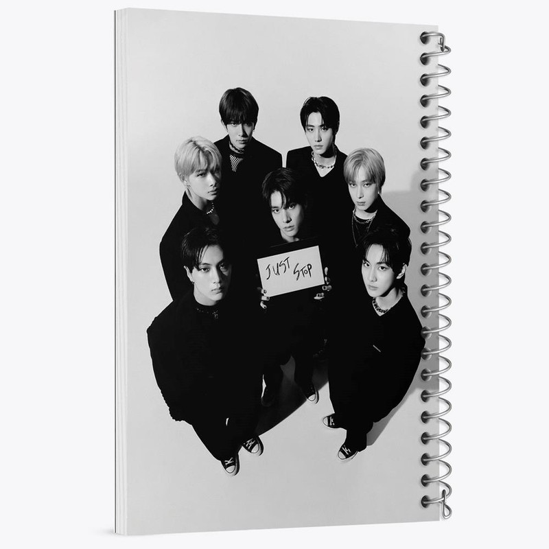 دفتر نقاشی 50 برگ خندالو مدل گروه انهایپن ENHYPEN کد 21983