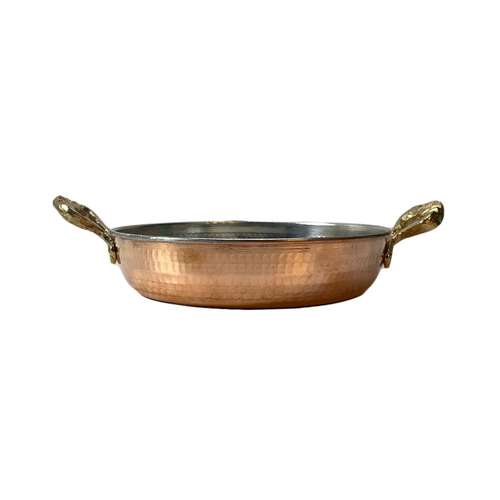 ماهیتابه مسی مدل چکشی کد 784