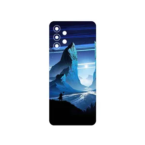MAHOOT Blue Mountains Digital Art Cover Sticker for Samsung Galaxy A32