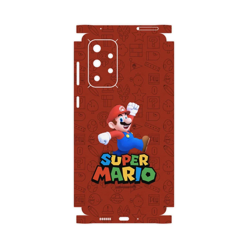 برچسب پوششی ماهوت مدل Super-Mario-Game-FullSkin مناسب برای گوشی موبایل سامسونگ Galaxy A73 5G