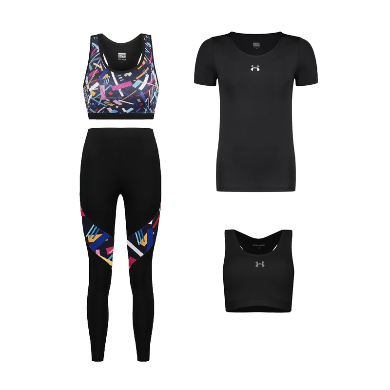 ست چهار تکه لباس ورزشی زنانه مدل 1801-1902-7101-1401