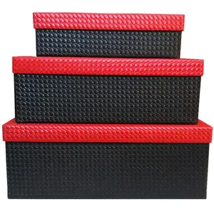 جعبه هدیه طرح مکعب مستطیل  کد 021 مجموعه 3 عددی