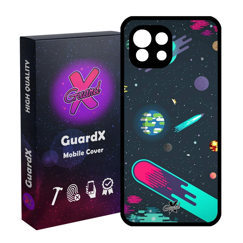 کاور گارد ایکس طرح Galaxy مدل Glass10073 مناسب برای گوشی موبایل شیائومی Mi 11 Lite
