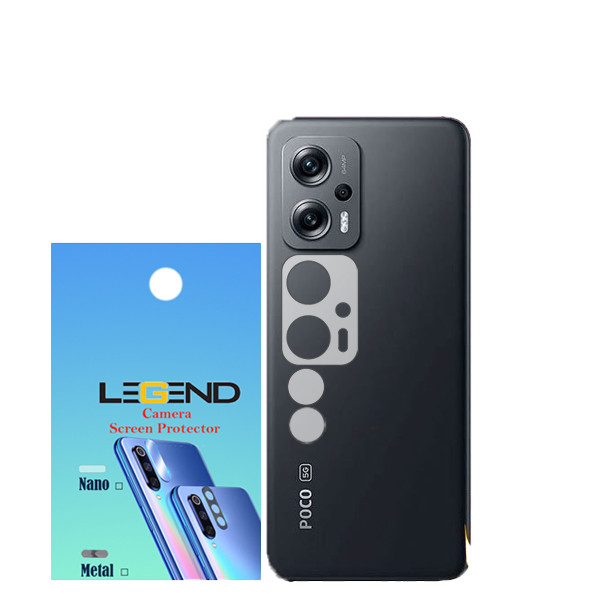 محافظ لنز دوربین لجند مدل نانو مناسب برای گوشی موبایل شیائومی Poco X4 GT