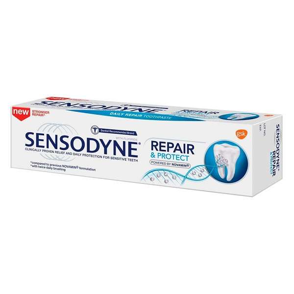 خمیردندان سنسوداین مدل REPAIR&PROTECT حجم 100 میلی لیتر