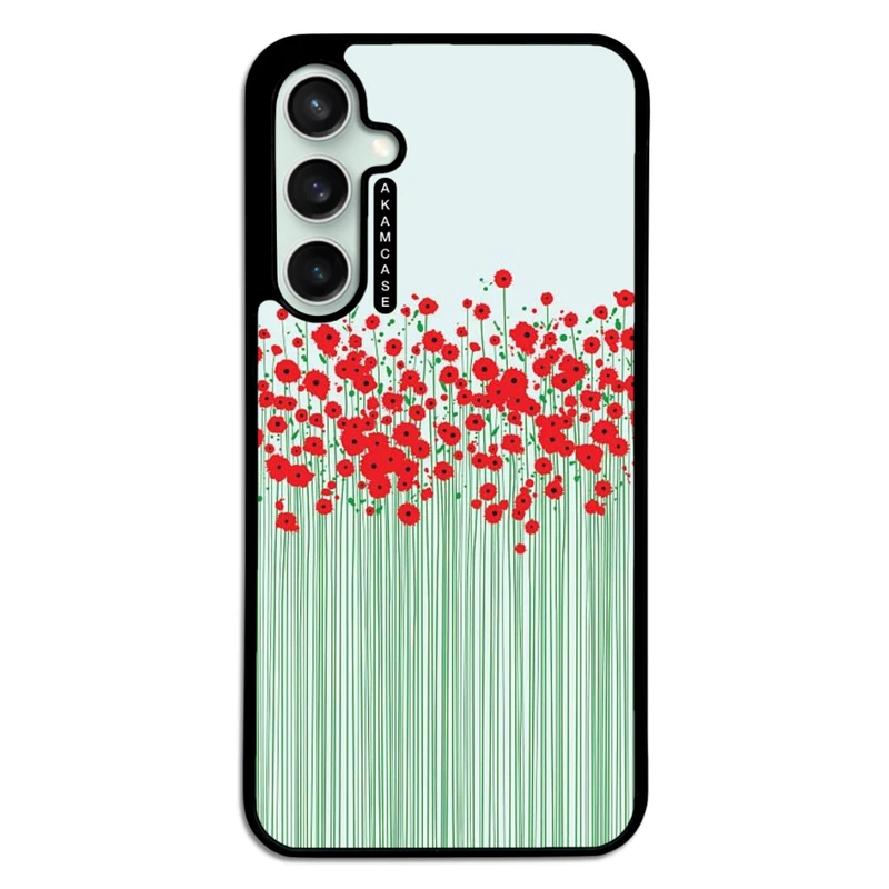 کاور آکام مدل AMC-WSGS23FE-FLOWERS-26 مناسب برای گوشی موبایل سامسونگ Galaxy S23 FE