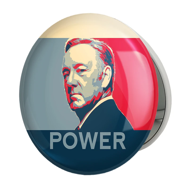 آینه جیبی خندالو طرح سریال House Of Cards مدل تاشو کد 28144 