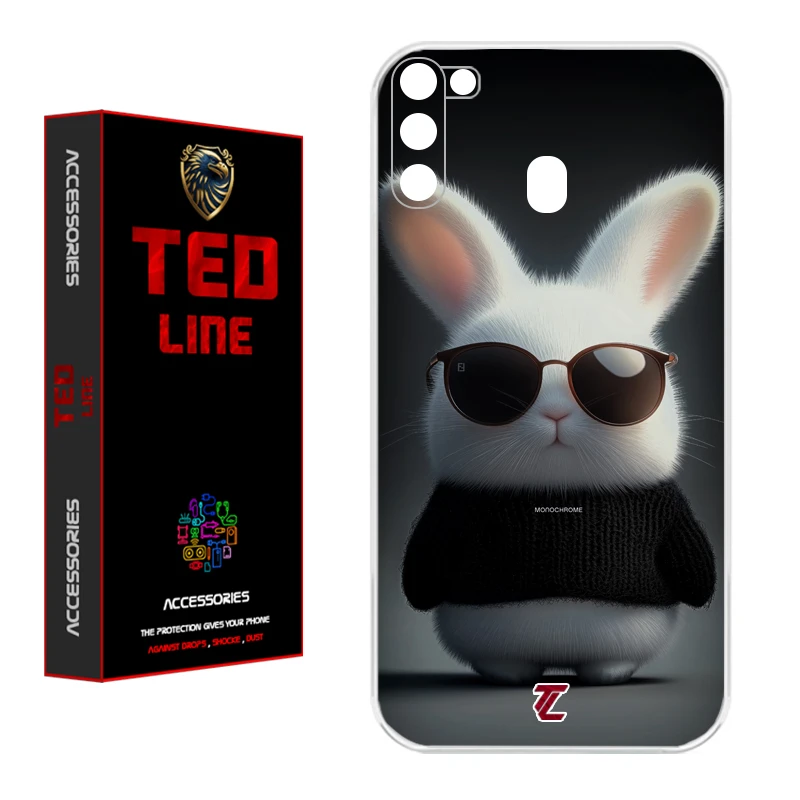 کاور تد لاین طرح خرگوش کد 1106 مناسب برای گوشی موبایل سامسونگ Galaxy A11