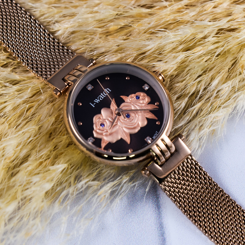 ساعت مچی عقربهای کوارتز زنانه آی واتچ مدل 190245L