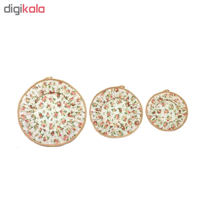 دمکنی 3 تکه طرح گل