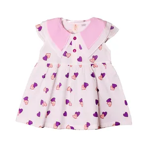 پیراهن دخترانه مدل قلب دلبر