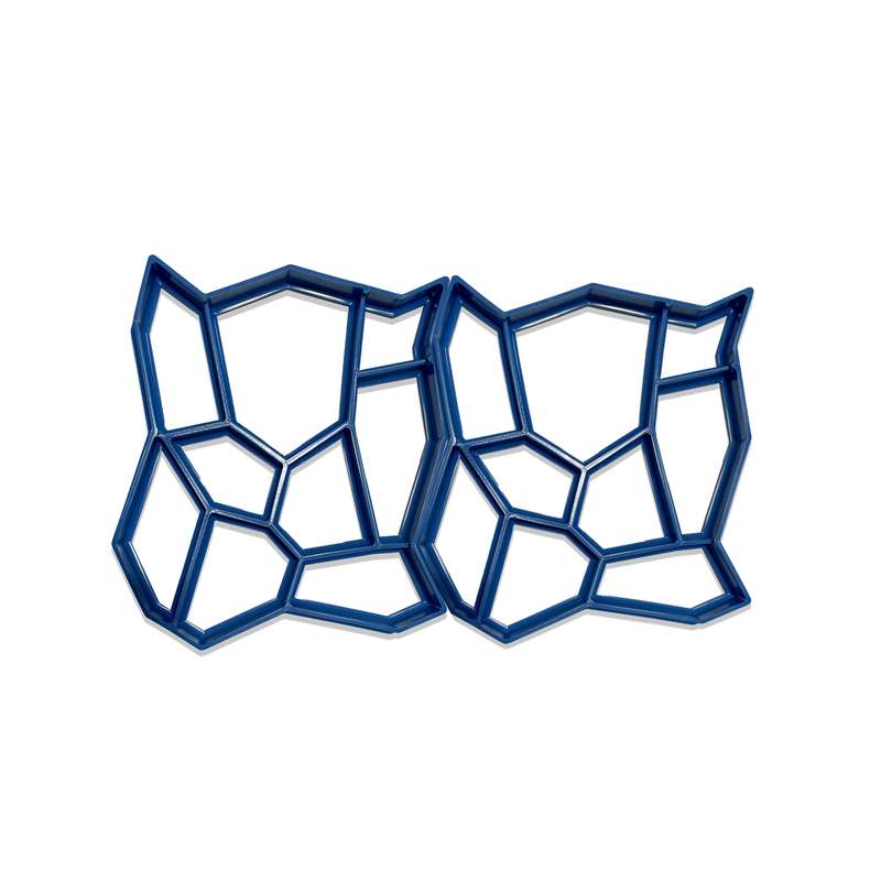 قالب سنگ فرش مدل نامنظم بسته 2 عددی