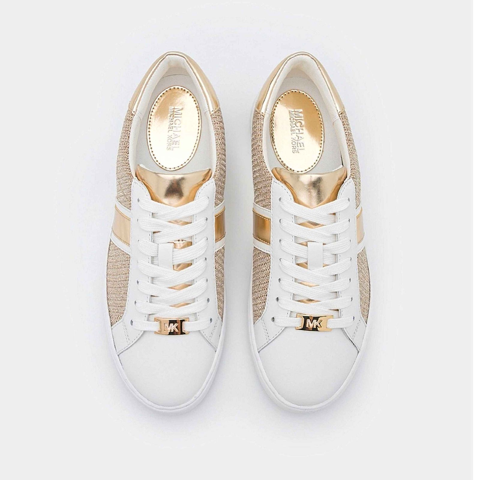 کفش روزمره زنانه مایکل کورس مدل  IRVING STRIPE LACE UP - Trainers -  - 4