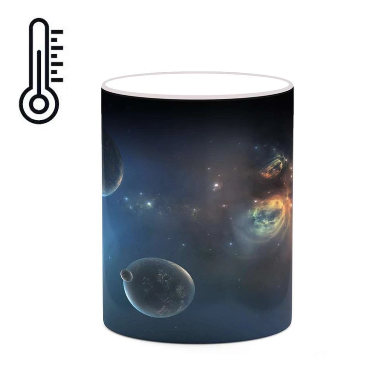 ماگ حرارتی کاکتی مدل فضا و کهکشان کد mgh20108