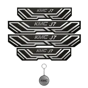 برچسب پارکابی خودرو مهدیار کد PKA 2029 مناسب برای کی ام سی j7 مجموعه 4 عددی به همراه جاکلیدی