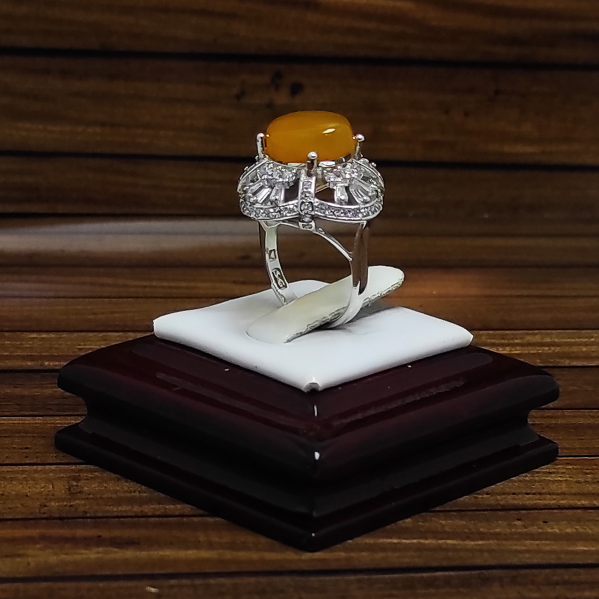 انگشتر نقره زنانه سلین کالا مدل شرف الشمس طبیعی کد Mps-2 انگشتر نقره زنانه سلین کالا مدل شرف الشمس طبیعی کد Mps-2