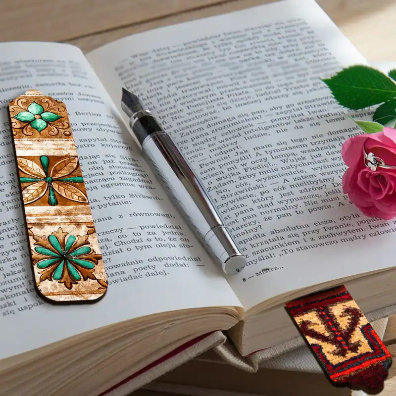 نشانگر کتاب لوکسینو مدل DIGI_146 مجموعه 2 عددی