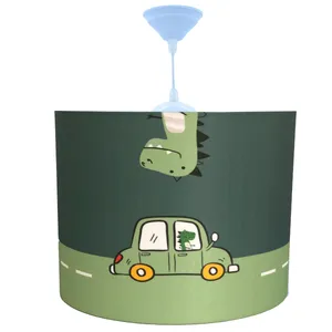 لوستر کودک مدل دایناسور ماشین سوار