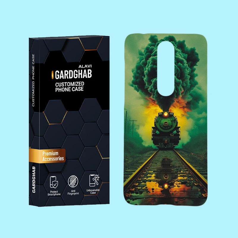 کاور گارد قاب علوی مدل هنری مناسب برای گوشی موبایل نوکیا 5.1 Plus