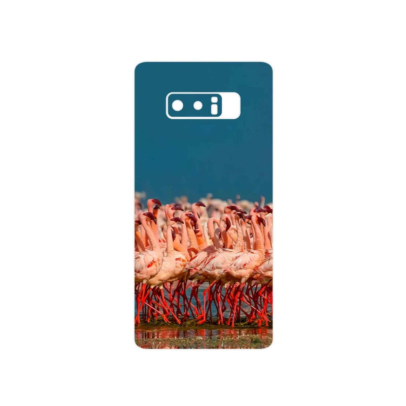 برچسب پوششی ماهوت مدل Flamingo مناسب برای گوشی موبایل سامسونگ Galaxy Note 8
