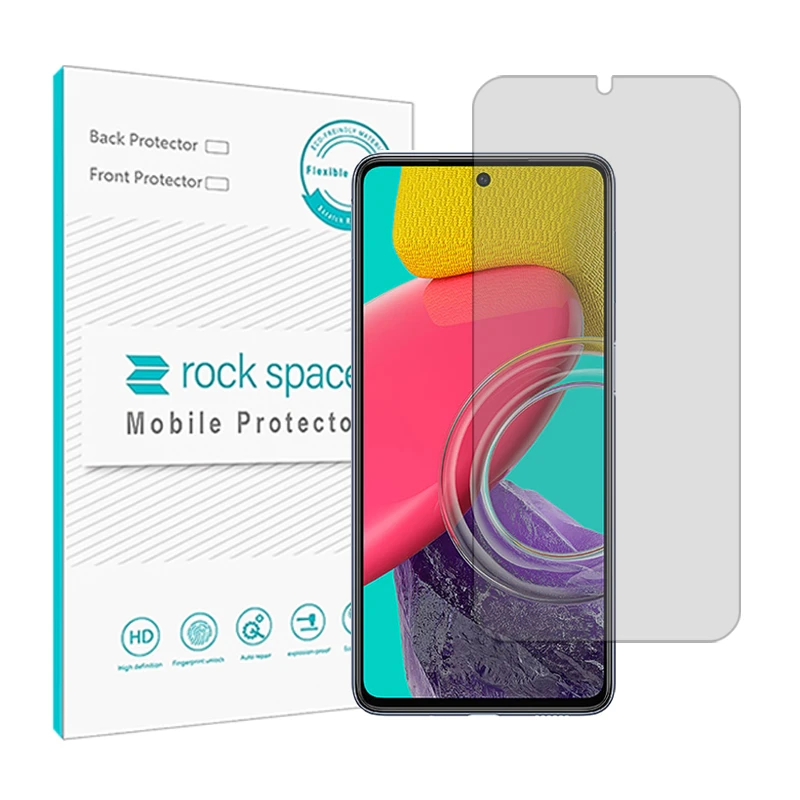 محافظ صفحه نمایش شفاف راک اسپیس مدل HyGEL مناسب برای گوشی موبایل سامسونگ Galaxy M53