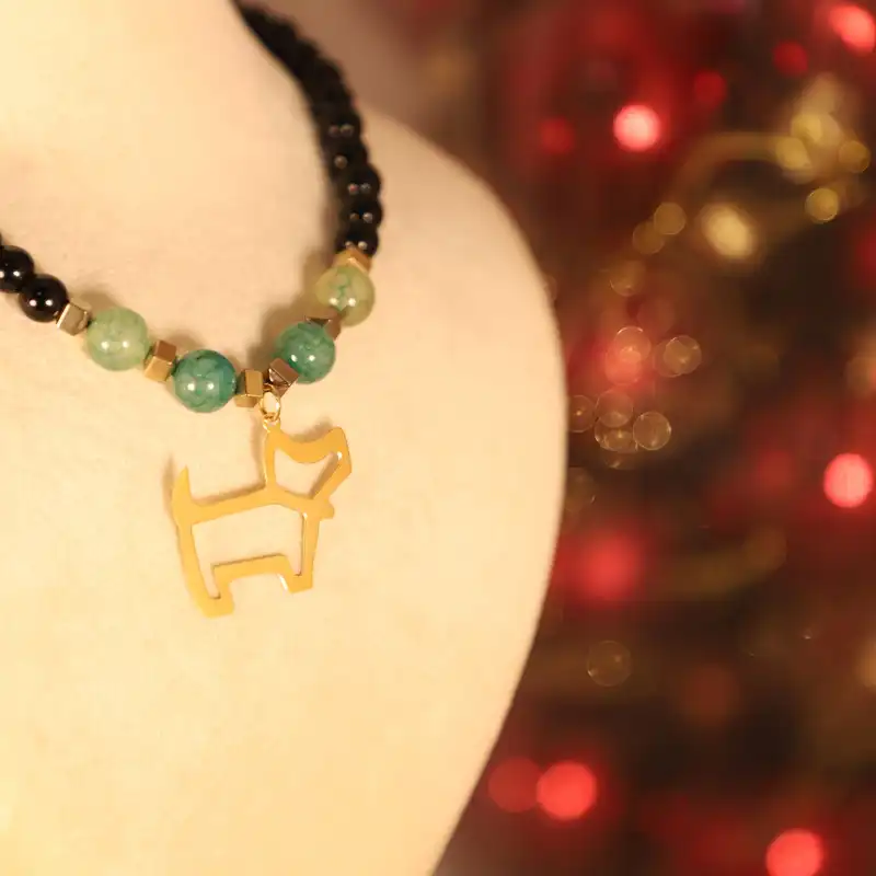 گردنبند طلا 18 عیار زنانه الن نار مدل LN10412