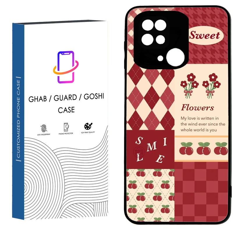 کاور قاب گارد گوشی طرح دخترانه کد 74 - TPU مناسب برای گوشی موبایل شیائومی Poco C40