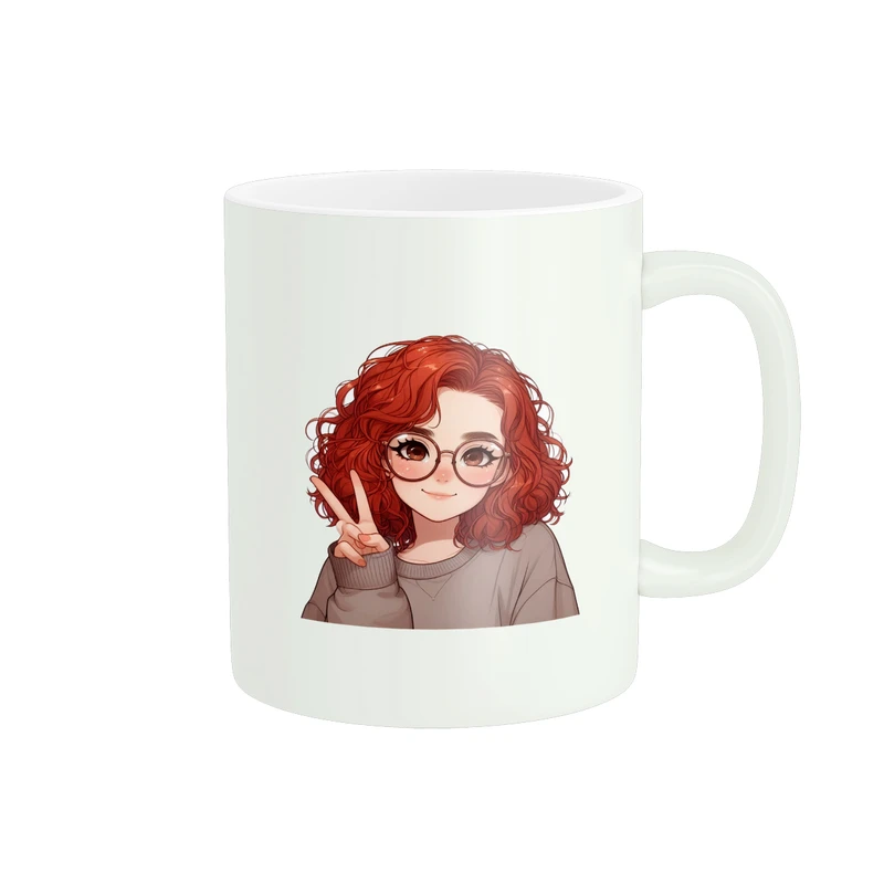 ماگ پاد آفرین طرح دخترکد536