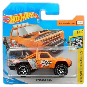 ماشین بازی هات ویلز مدل 87 DODGE D100 O