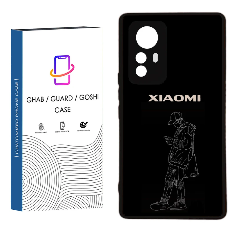 کاور قاب گارد گوشی طرح پسرانه کد 103 - TPU مناسب برای گوشی موبایل  شیائومی Redmi Note 12S