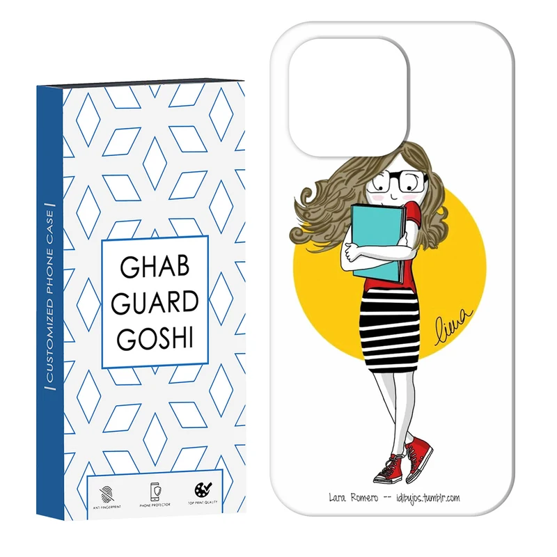 کاور قاب گارد گوشی طرح دخترانه کد Dimo-752 مناسب برای گوشی موبایل اپل IPHONE 16 PRO   