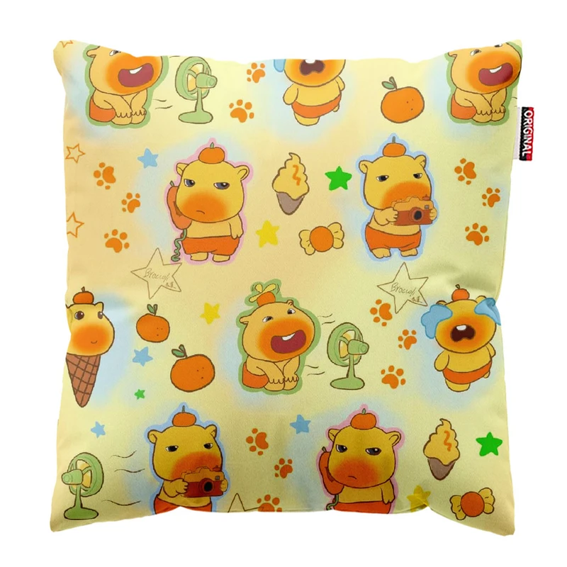 کوسن پاد آفرین طرح کارتونی بچگانه کد 2120 سایز 30*30 سانتی متر