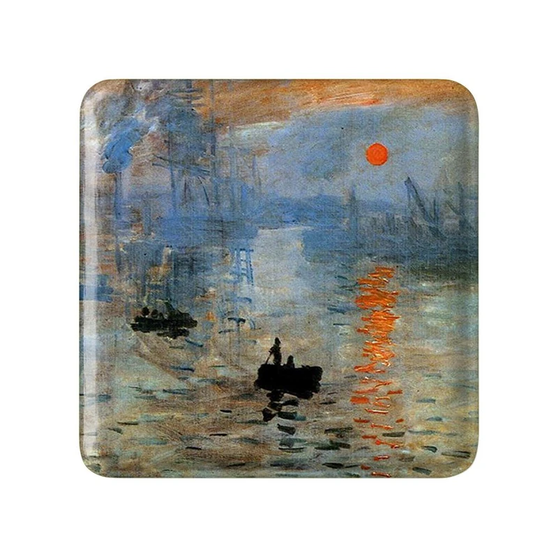 مگنت خندالو مدل دریافتی از نقاشی طلوع آفتاب اثر کلود مون کد 23352