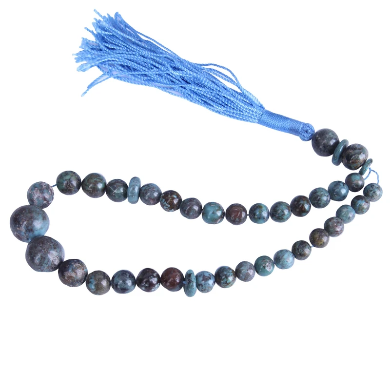 تسبیح مدل فیروزه ای نیشابوری طبیعی کد T_527