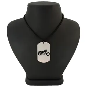 گردنبند مردانه ترمه ۱ مدل موتورسیکلت کد Sam 422