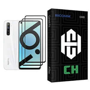 Ricomm CH Glass MIX002 Screen Protector For Realme 6i Pack Of 2