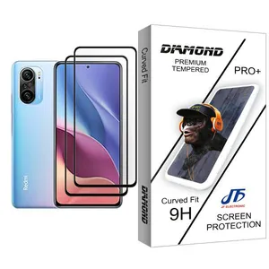 JF Diamond Glass MIX002 Screen Protector For Xiaomi Redmi K40 Pro Pack Of 2