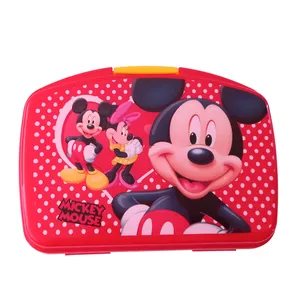 ظرف غذای 4 تکه کودک طرح میکی موس کد Mickey-red-1