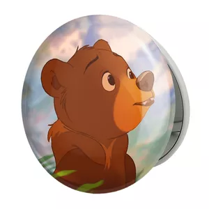 آینه جیبی خندالو طرح انیمیشن خرس برادر Brother Bear مدل تاشو کد 13713 
