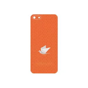 MAHOOT Minimalist origami bird Cover Sticker for Honor 7S